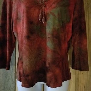 806 Ladies boho blouse